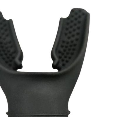 Enakshi Portable Breathing Exercise Device | Respiratory Trainer for Lung Strength Improvement | Durable Silicone Black Exerciser for Athletes & Divers
