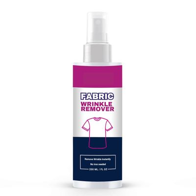 BYA Fabric Wrinkle Remover Spray  200 ml | Removes Creases, Folds & Odour | Non-Toxic, Biodegradable, Plant-Based Formula | Eco-Friendly Clothes Refresher for Travel & Daily Use