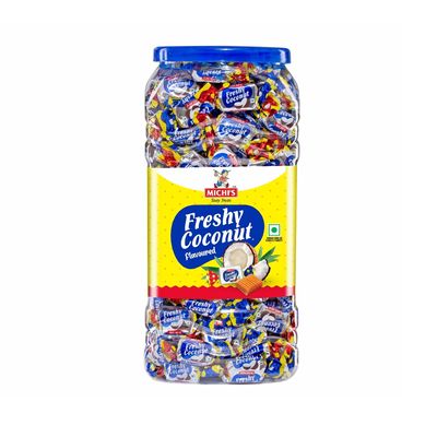 Michi's Toffee Small Jar - 250 Pieces (Freshy Coconut)