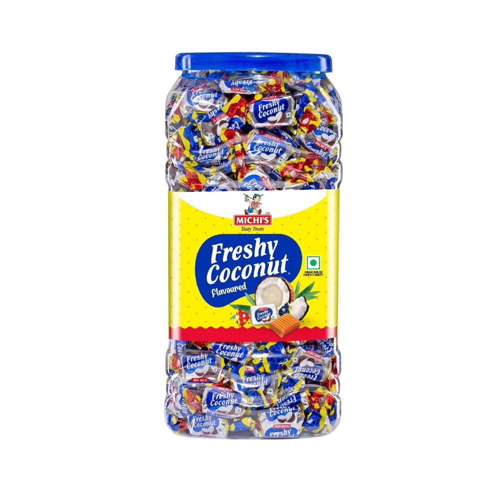 Michi's Toffee Small Jar - 250 Pieces (Freshy Coconut)