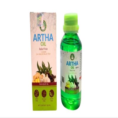 Artha Pain Relief Oil 100ml Ayurvedic Joint & Muscle Pain Oil for Back, Knee, Shoulder, and Injury Recovery Herbal Massage Oil Pack of 1