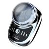 Angeer Mini Electric Shaver For Men Portable Travel Rechargeable Small Shaving Device With Steel Head- Grey view 1