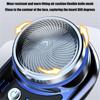 Angeer Mini Electric Shaver For Men Portable Travel Rechargeable Small Shaving Device With Steel Head- Grey view 3