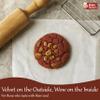 BakeHeart Red Velvet Cookies | Rich, Buttery & Eggless | Made with Cocoa & Natural Food Colour | Perfect Tea-Time Snack | 200g Pack view 3