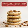 BakeHeart Almond Cookies Biscuit | Badam | Eggless Bakery Biscuit | Crunchy & Buttery | Made with Ghee & Butter | Perfect Tea-Time & Coffee Snack | 200g Pack view 2