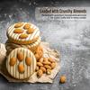 BakeHeart Almond Cookies Biscuit | Badam | Eggless Bakery Biscuit | Crunchy & Buttery | Made with Ghee & Butter | Perfect Tea-Time & Coffee Snack | 200g Pack view 4