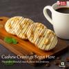 BakeHeart Cashew Cookies | Rich Kaju Biscuit | Pack of 1 | Eggless, Crunchy & Buttery | Healthy Bakery Buscuits | Made with Ghee & Butter | Perfect Tea-Time & Coffee Snack | 200g Pack view 4