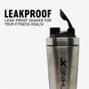 Athnex 750ml Steel Shaker Bottle | 304 Stainless Steel, Leakproof & BPA-Free | Blender Ball & Measurement Markings | Protein Shaker for Gym, Fitness, Athletes & Pre-Workout Mixing view 2