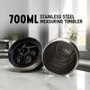 Athnex 750ml Steel Shaker Bottle | 304 Stainless Steel, Leakproof & BPA-Free | Blender Ball & Measurement Markings | Protein Shaker for Gym, Fitness, Athletes & Pre-Workout Mixing view 3