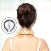 2 Heads Smart Electric Neck and Back Pulse Massager (1 Pc/Mix Design) view 3