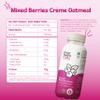 Overnight Oats with Vegan Protein | High Protein Oats Breakfast with Dietary Fibre | Just Add Milk | Ready in Minutes | No Preservatives | 4 Mixed Berries + 2 Vanilla (Pack of 6, 50g Each) view 2
