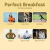 Overnight Oats with Vegan Protein | High Protein Oats Breakfast with Dietary Fibre | Just Add Milk | Ready in Minutes | No Preservatives | Chocolate Chips (Pack of 6, 50g Each) view 4