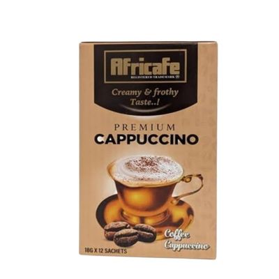 Africafe premiun cappuccino Coffee18g x 12 Sachets (216g)