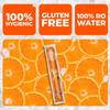 ICY POPPS Edible Ice Pops | Refreshing Flavour of Tangy Orange | Gluten-Free with Added Vitamin C | Frozen Treat for Kids | Pack of 24 view 3