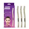 AGARO Elite Face Razor for Women (Pack of 3) | Reusable Shaver for Facial Hair, Chin, Upper Lip & Eyebrow Shaping | Dermaplaning Tool view 1
