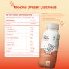 Overnight Oats with Vegan Protein | High Protein Oats Breakfast with Dietary Fibre | Just Add Milk | Ready in Minutes | No Preservatives | 5 Chocolate Chips + 2 Mocha + 2 Vanilla (Pack of 9, 50g) view 4