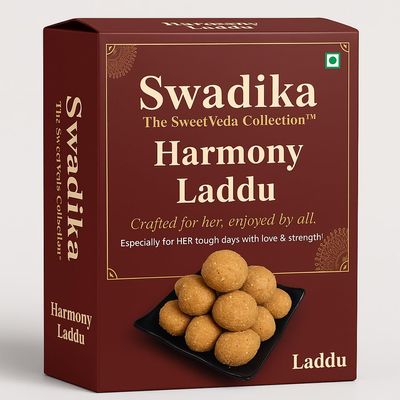Harmony Laddu | Period & Post-Delivery Care in Every Bite | Postpartum | Lactation | Gond | Dry Fruit Wellness Laddu | Desi Ghee | Protein-Rich, No Preservatives | 500g Pack