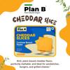 Plan B Plant-Based Cheddar Cheese Slices 150g | Vegan, Dairy-Free, Lactose-Free, Gluten-Free | Ideal for Sandwiches, Burgers & Grilled Cheese | Rich & Creamy Vegan Cheese Alternative view 2