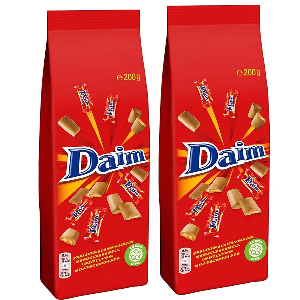 Daim Mini Milk Chocolate 200g (Pack Of 2)