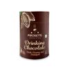 Pirouette Drinking Chocolate | 55% Cocoa | Dark, Creamy & Indulgent | Premium Hot Chocolate Mix with Cocoa Butter, Unrefined Mauritius Dark Brown Sugar & Maldon Sea Salt | No Fillers No milk powder | 150g (6 x 25g Sachets) | Christmas Gifting view 1