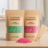 CLARABELLE PROFESSIONALS Unisex Adult Hair Removal Brazilian Hard Wax Beans For Face, Eyebrow, Back, Chest, Bikini Areas, Legs, Arms and Beards (1Kg, Aloe Vera + Rose Pink) view 1