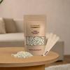 CLARABELLE PROFESSIONALS Unisex Adult Hair Removal Brazilian Hard Wax Beans For Face, Eyebrow, Back, Chest, Bikini Areas, Legs, Arms And Beards | White Chocolate (White Chocolate, 200 Gram) view 1
