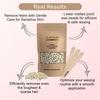CLARABELLE PROFESSIONALS Unisex Adult Hair Removal Brazilian Hard Wax Beans For Face, Eyebrow, Back, Chest, Bikini Areas, Legs, Arms And Beards | White Chocolate (White Chocolate, 200 Gram) view 3