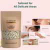 CLARABELLE PROFESSIONALS Unisex Adult Hair Removal Brazilian Hard Wax Beans For Face, Eyebrow, Back, Chest, Bikini Areas, Legs, Arms And Beards | White Chocolate (White Chocolate, 500 Gram) view 4