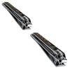 2ools Nail Clipper 2 Piece with Anti-Slip Grip for Men & Women | Stainless Steel Nail Trimmer for Fingernails & Toenails | Nail Cutter | Professional Manicure Pedicure Kit Tool - Pack of 2 - Color May Vary view 2
