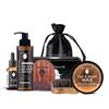 UrbanMooch 5 in 1 Beard Grooming Kit for Men | Face & Beard Wash with Growth Oil, Wax, Brush & Comb | Best Gift for Man | Complete Care solution in One Kit view 1