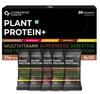 Carbamide Forte Plant Protein Powder - Pack Of 20 & Creatine Monohydrate Unflavoured Powder - 83 Servings - 250g view 2
