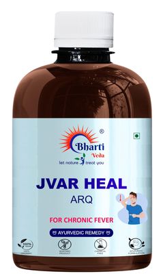 Bharti Veda's Jvar Heal Arq 500ml [ for charonic fever and Low Platelets]