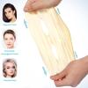 3 PCS Silicone Face Mask, Reusable Sheet Mask Cover for Skincare, Premium Silicone Face Mask Holder Prevents Essence Evaporation, Pink Transparent Gold Set for Women view 4