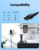 Hq8505 Replacement Charger Cord Compatible with Philips Norelco Hq8505 3000 5000 7000 9000 Series Mg7790 Mg7750 Electric Shaver Razor Aquatec Arcitec Beard Trimmer Adapter Power Supply (15V) view 2