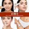 AGARO Female Multi Trimmer 3117  Facial Hair Removal Machine, Bikini Trimmer, Eyebrow & Nose Hair Trimmer Painless body hair trimming. Type-C charging, up to 90 minutes runtime,White. view 2
