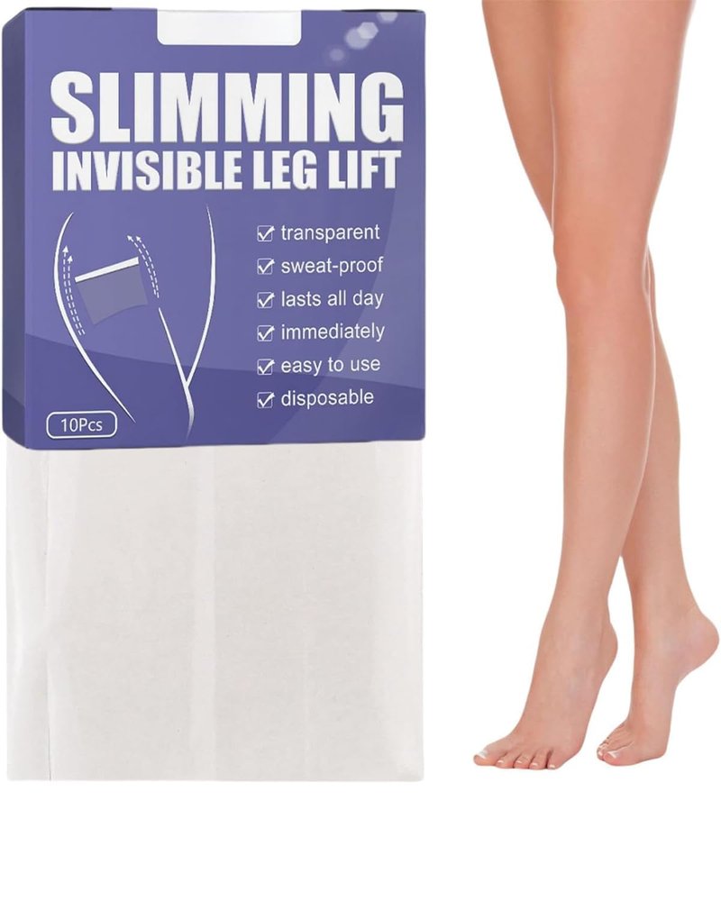 10PCS Thigh Lifting Tape, Thigh & Tummy Support Bandage, Water-Resistant Adhesive Strips for Smooth Look Under Dresses