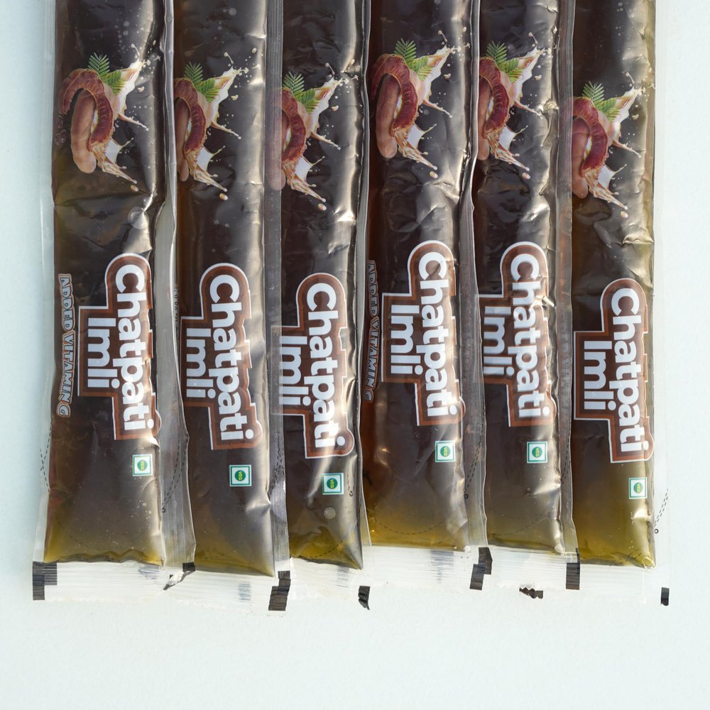 ICY POPPS Edible Ice Pops | Refreshing Flavour of Chatpati Imli | Gluten-Free with Added Vitamin C | Frozen Treat for Kids | Pack of 36