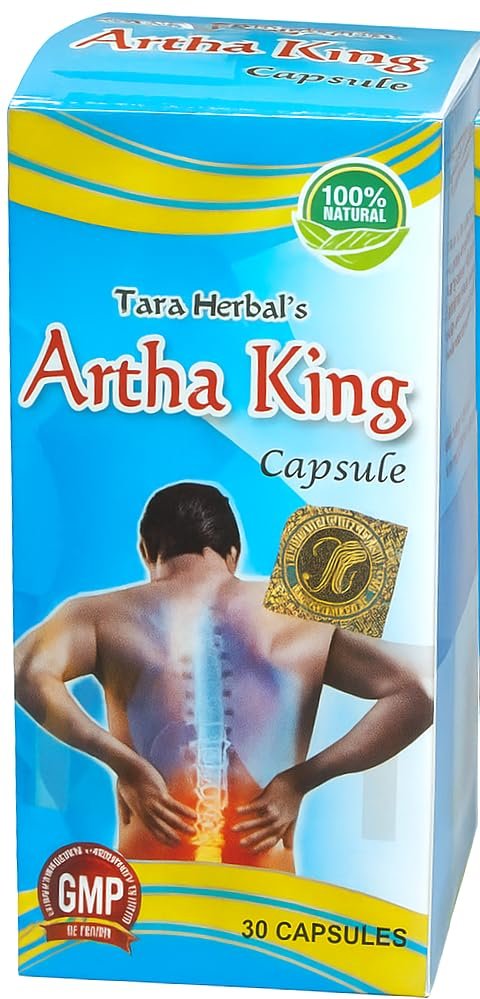 Artha King Capsule  Ayurvedic Joint & Back Pain muscal pain healp  100% Natural  Capsules 30 (30p)