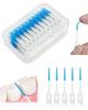 QUIRA Interdental Brush, silicone Head Safe Interdental Brush for Teeth, Portable Plaque Removal with Tooth Floss Sticks for Oral Care Brush (30pc) view 1