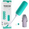 Bottle for Postpartum Essentials 17 oz, Feminine Care, Travel Bidet Portable Bidet with 2 Food Grade Silicone Nozzles, Travel Bag, Cleaning Brush, 450 ml Large Capacity view 1