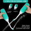 Bottle for Postpartum Essentials 17 oz, Feminine Care, Travel Bidet Portable Bidet with 2 Food Grade Silicone Nozzles, Travel Bag, Cleaning Brush, 450 ml Large Capacity view 2