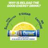 Fast&Up Reload Zero - Zero Sugar Instant Energy & Hydration Drink - Lime Lemon Flavour - 25 Effervescenet Tablets view 3