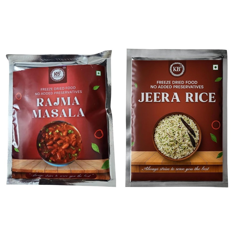 Ready-to-Eat Rajma with Jeera Rice  Authentic North Indian Meal | Rich Rajma Curry & Aromatic Cumin Rice | No Preservatives, Hygienically Packed | Perfect for Lunch, Dinner, Travel & Office Meals