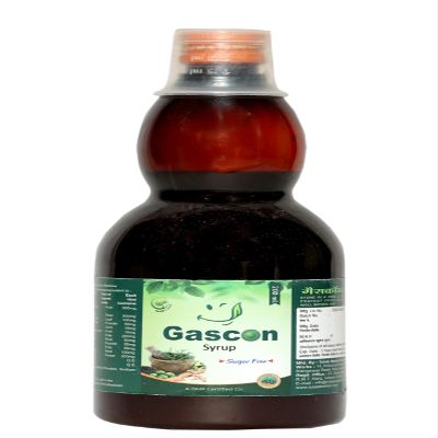 Dr. Totala's Gascon Ayurvedic Digestive Syrup 400 ML | Constipation Support | Flatulence Comfort | Gastric Balance | Digestive Ease | Daily Wellness | Gentle Home Use