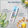 VI-JOHN Dermatologically Tested Calming Aqua Premium Shaving Foam Enriched With Aloevera & Almond Oil Free From Paraben-200 g view 2