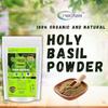 Neotea Tulsi Powder | 100% Organic & Natural | Pure Tulsi Leaf Powder | Herbal Skin & Hair Care | Face Pack for Clear & Glowing Skin | Chemical-Free (1 KG) view 2