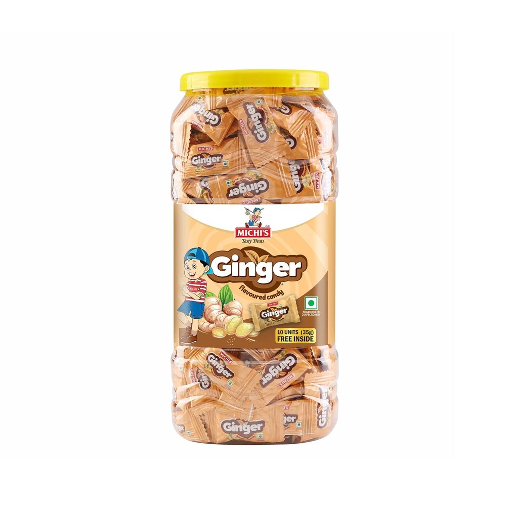 Michi's Candy Small Jar - 250 Pieces (Ginger)