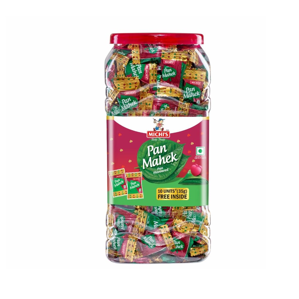 Michi's Candy Small Jar - 250 Pieces (Pan Mahek)