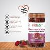 SNUTZY Beetroot Chips  Chatpata Indian Masala | Crunchy Vegetable Chips Snack || Healthy & Guilt Free Snack (150g Pack) view 3