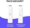 Clear Ovum Ovulation Kit | One Step Fertility Test Kit for Women | 5 Ovulation Test Cards + 1 Bonus Pregnancy Test Card | Accurate & Fast Results | Easy At-Home LH Testing for Fertility (Pack of 2) view 4
